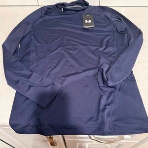 Under Armour Men's Navy Long Sleeve Compression shirt